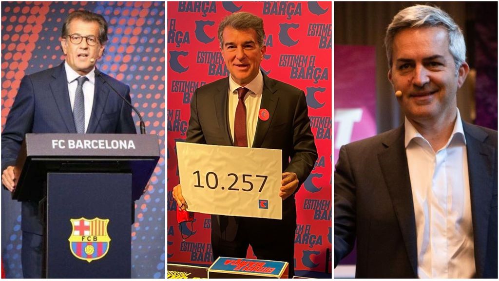 Laporta se pone a la cabeza: recoge 10.257 firmas seguido de Font y Freixa Laporta se pone a la cabeza: recoge 10.257 firmas seguido de Font y Freixa