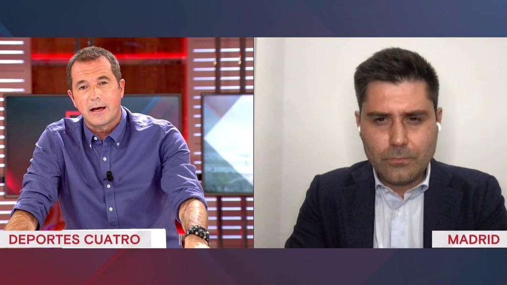 El presidente de la AFE, en Deportes Cuatro, sobre la gestión de La Liga