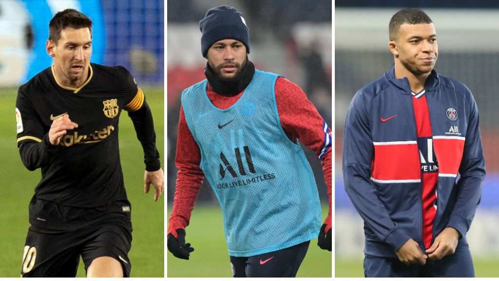 La dirección deportiva del PSG estudia un plan económico para hacer frente a los salarios de Messi, Neymar y Mbappé La dirección deportiva del PSG estudia un plan económico para hacer frente a los salarios de Messi, Neymar y Mbappé