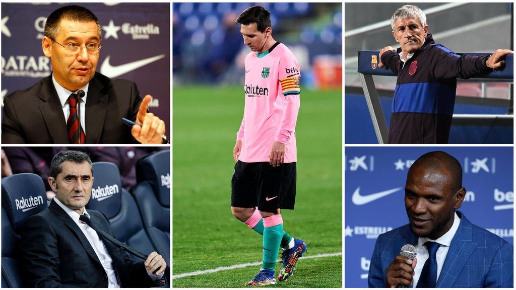 El año de los 'infiernos' del Barcelona: del despido de Valverde, a las rajadas de Messi en apenas 365 días