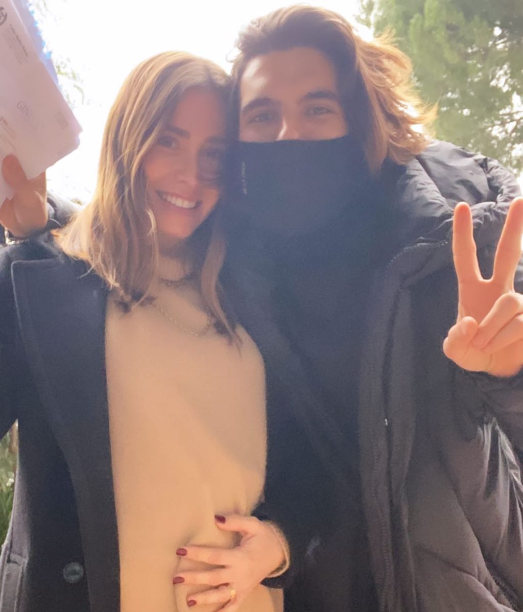 La pareja ha guardado el secreto durante meses
