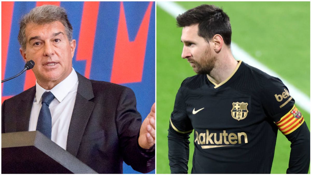 Laporta y Messi mantienen una gran relación.