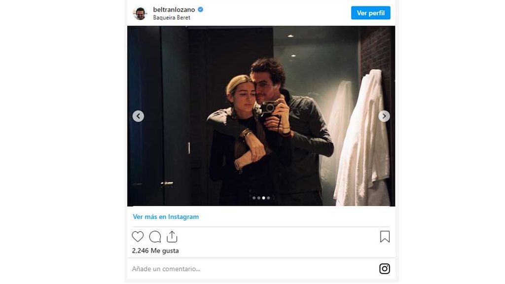 Beltrán Lozano y Daniela Figo