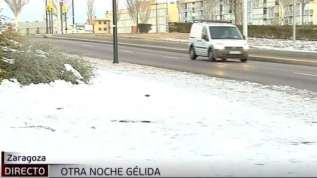 Menos 10 grados en Zaragoza este miércoles