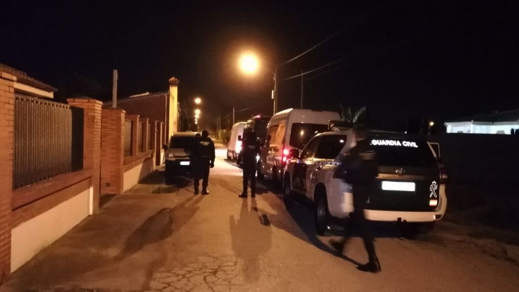 Un momento de la operación `Eurotruck´