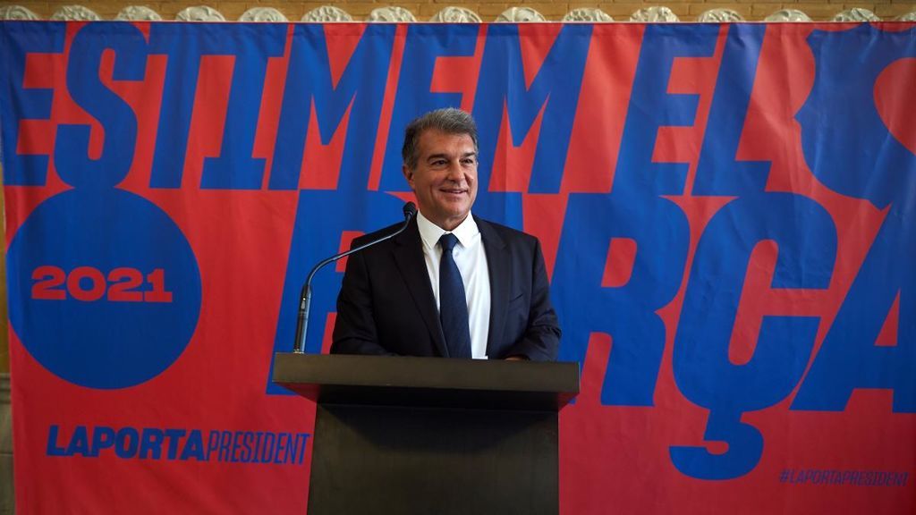 Laporta presenta su programa económico y alerta de la mala situación actual: “Todo es deuda”