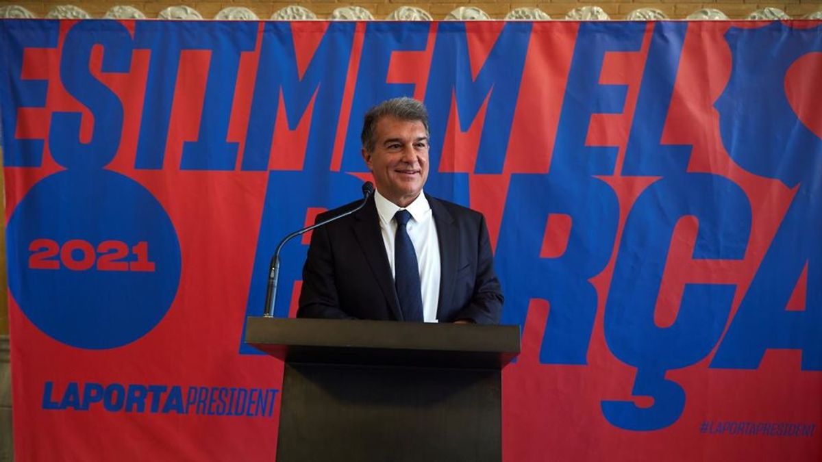 Laporta presenta su programa económico y alerta de la mala situación actual: “Todo es deuda” Laporta presenta su programa económico y alerta de la mala situación actual: “Todo es deuda”