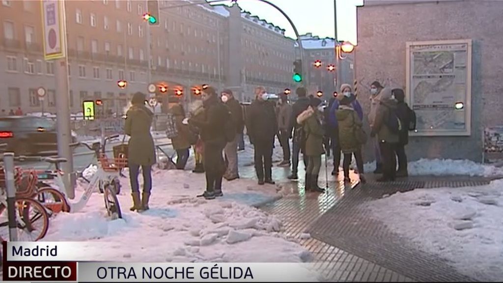 Las calles de Madrid, pistas de hielo