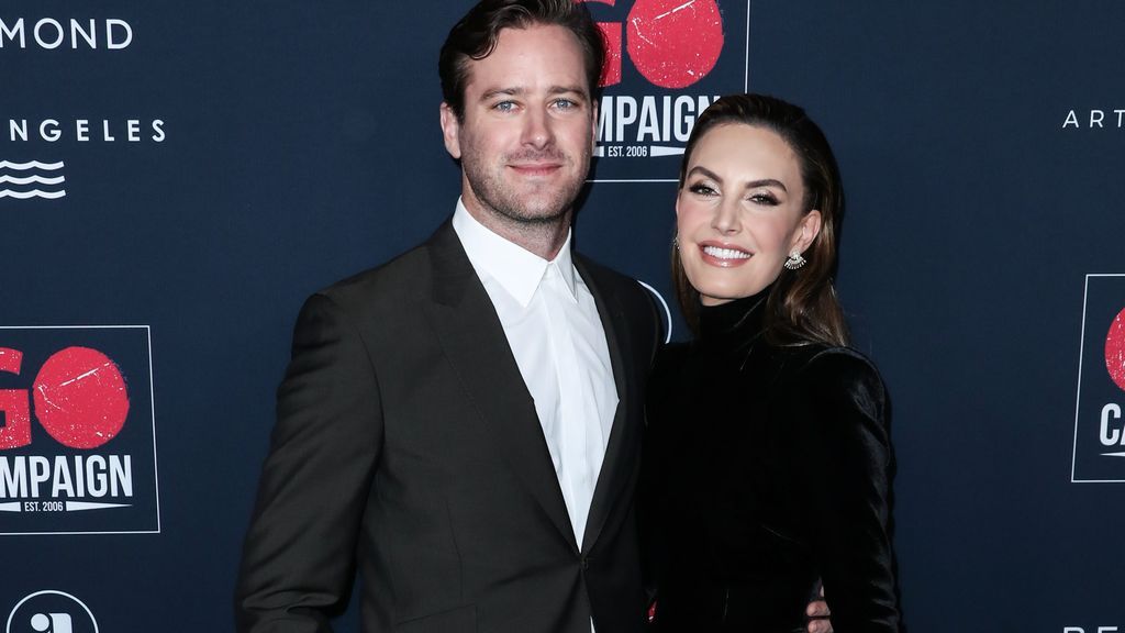 Armie Hammer con su ex mujer, Elizabeth Chambers