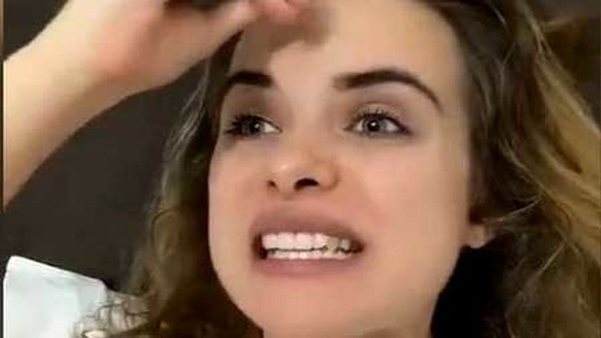 Marina Yers, en su vídeo contra el uso de las mascarillas Marina Yers, en su vídeo contra el uso de las mascarillas