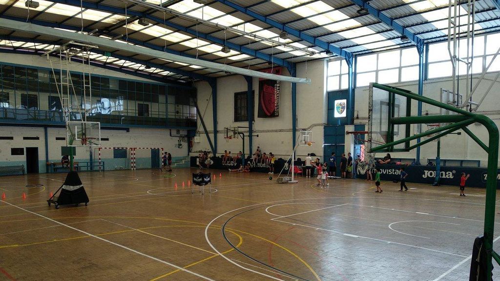 Pabellón de 'La Nevera' en funcionamiento
