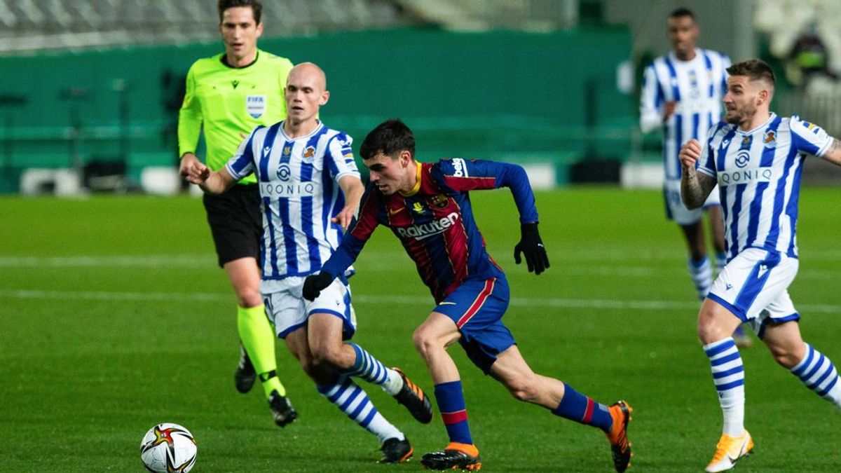 Pedri volvió a ser titular con el Barcelona. Pedri volvió a ser titular con el Barcelona.