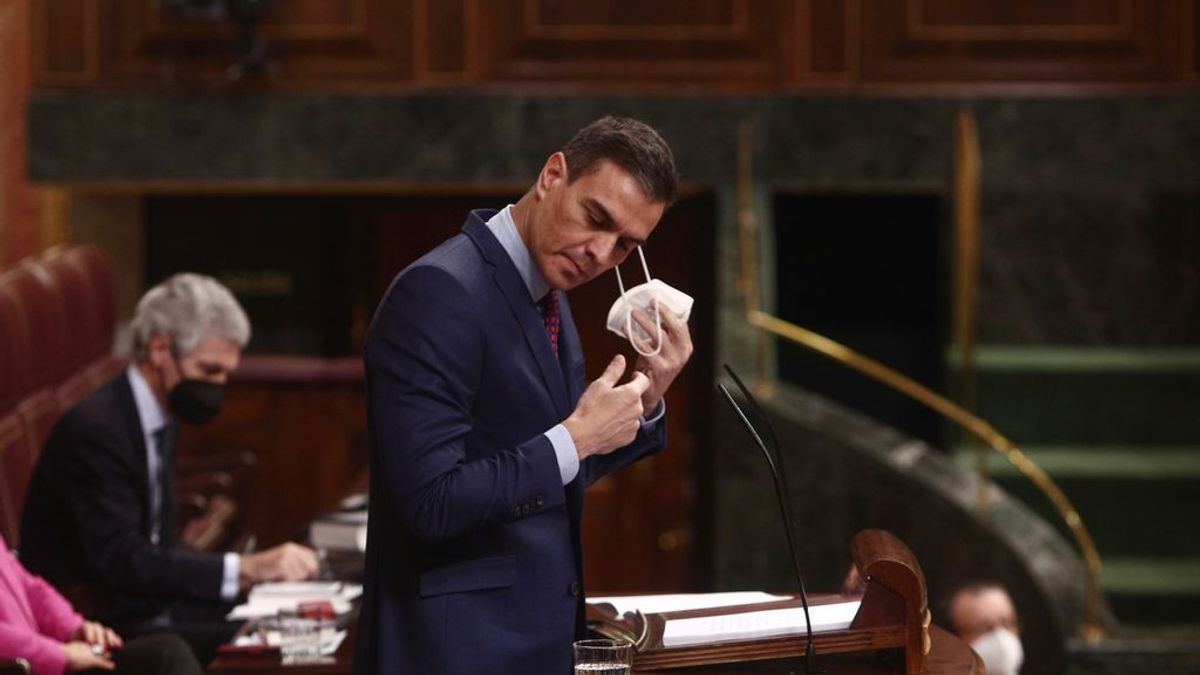 Pedro Sánchez, en la tribuna del Congreso de los Diputados Pedro Sánchez, en la tribuna del Congreso de los Diputados