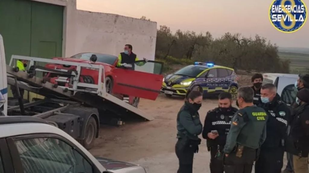 Cuatro detenidos tras una persecución de alto riesgo a 180 km por hora en Sevilla