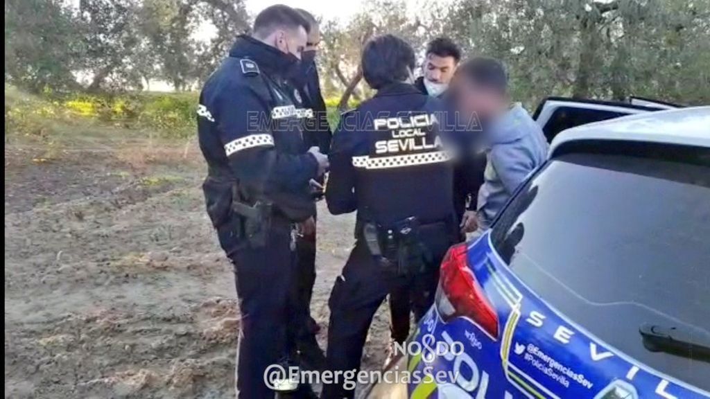 Persecución y detención policial Sevilla