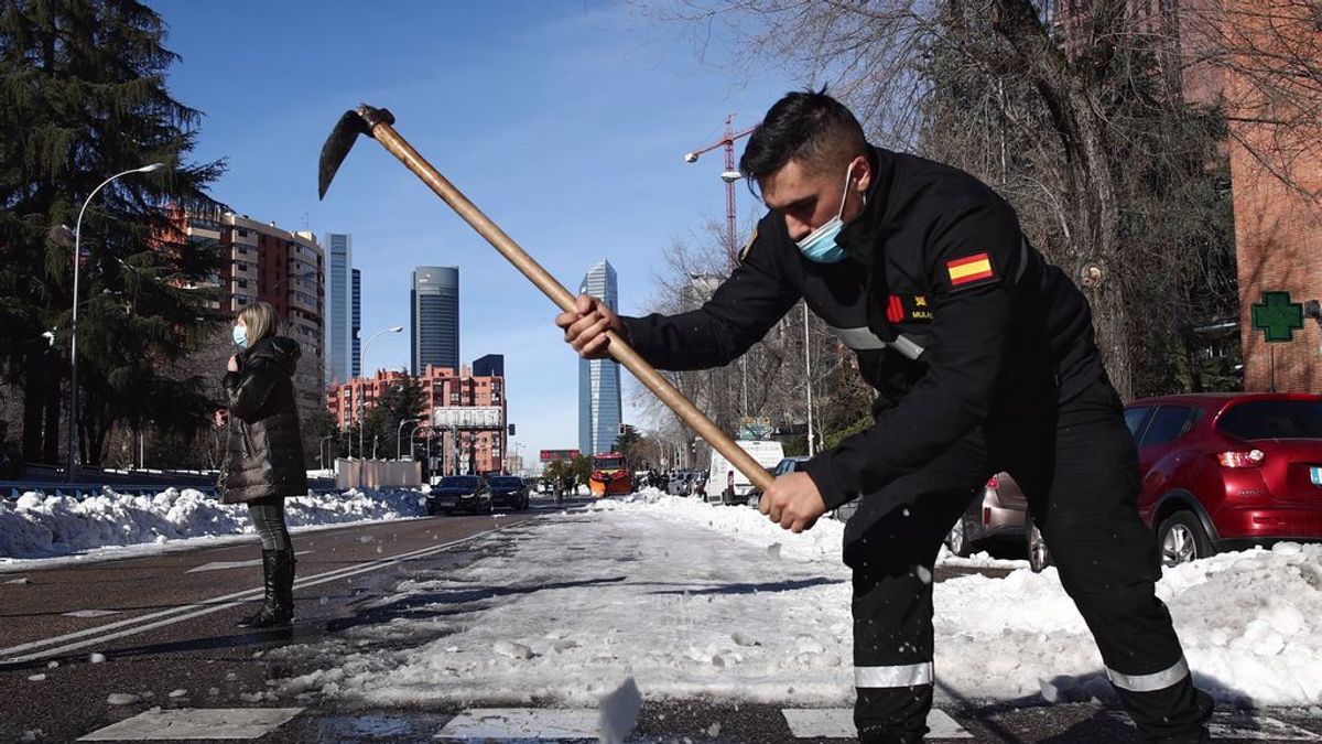 Las lluvias previstas para la próxima semana ayudarán a fundir la nieve que persiste tras Filomena Las lluvias previstas para la próxima semana ayudarán a fundir la nieve que persiste tras Filomena