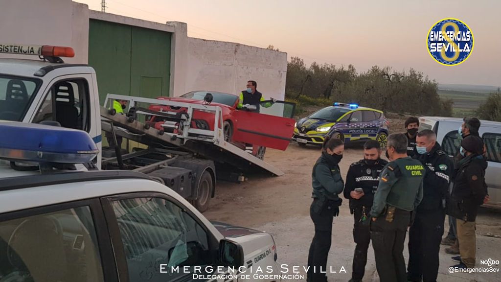 Persecución y detención policial Sevilla