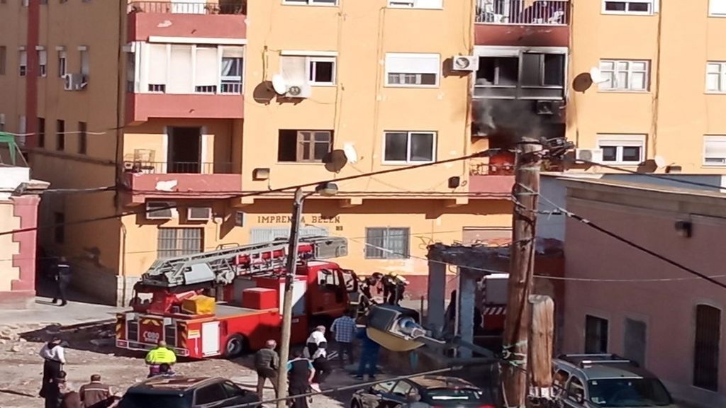 Fallecen dos personas atrapadas en el incendio de su vivienda en Almería Fallecen dos personas atrapadas en el incendio de su vivienda en Almería