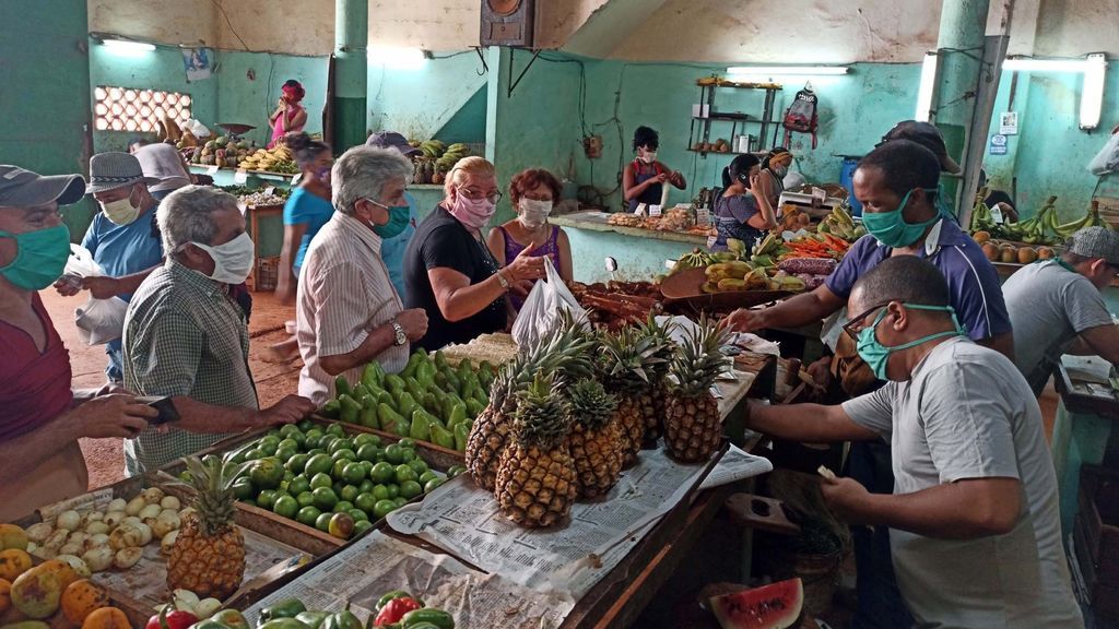 Clientes en el mercado