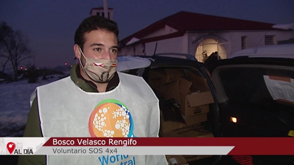 El emotivo agradecimiento de una familia a Bosco, uno de los voluntarios con 4x4: "Eres un ser de luz"