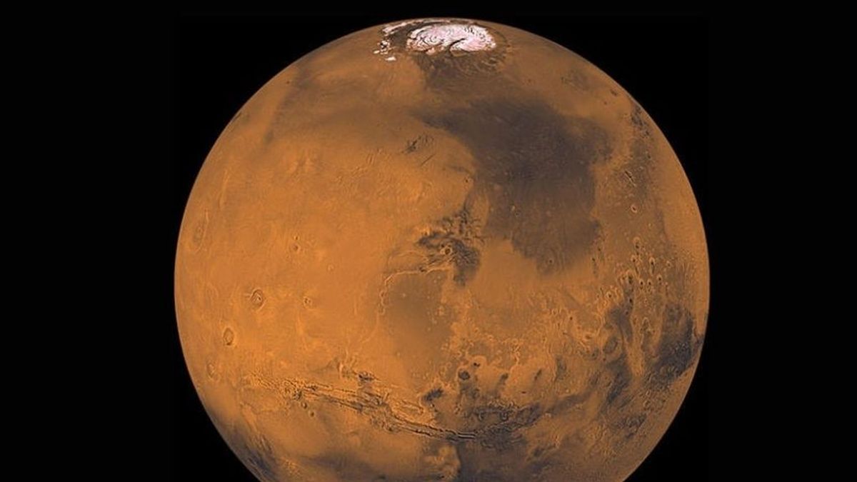 El raro movimiento de los polos de Marte que se asemeja al de una peonza