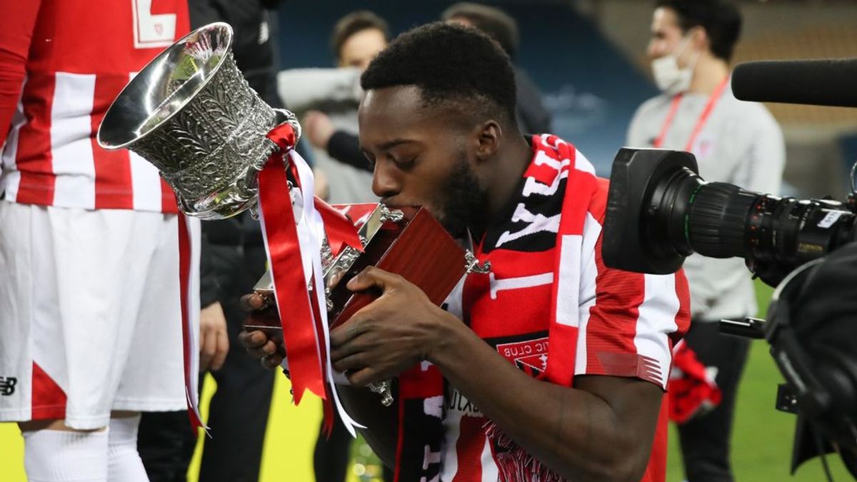 Iñaki Williams marcó el tanto de la victoria del Athletic.