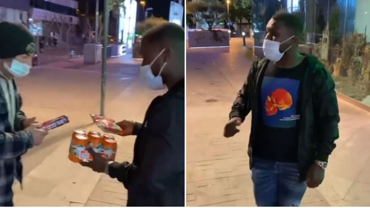 El gran detalle de Drenthe en su vuelta a España: entra a un supermercado para comprarle comida a un sintecho El gran detalle de Drenthe en su vuelta a España: entra a un supermercado para comprarle comida a un sintecho