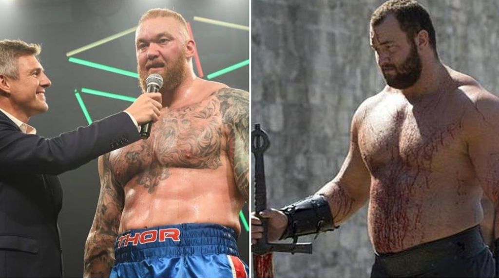 Hafthor Bjornsson, 'La Montaña' de Juego de Tronos, debuta como boxeador: empate en su primer combate Hafthor Bjornsson, 'La Montaña' de Juego de Tronos, debuta como boxeador: empate en su primer combate