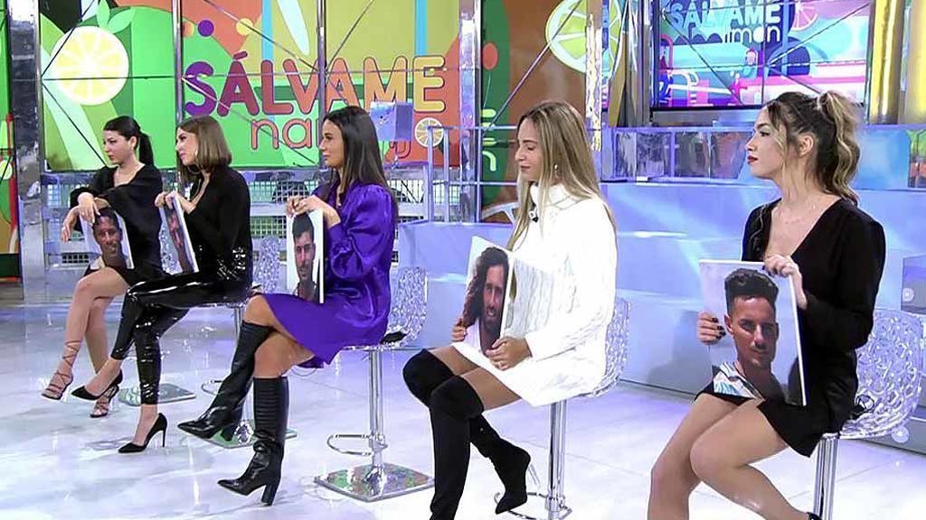 ¿Con qué colaborador de 'Sálvame' caerían en la tentación las chicas de 'La isla de las tentaciones'?