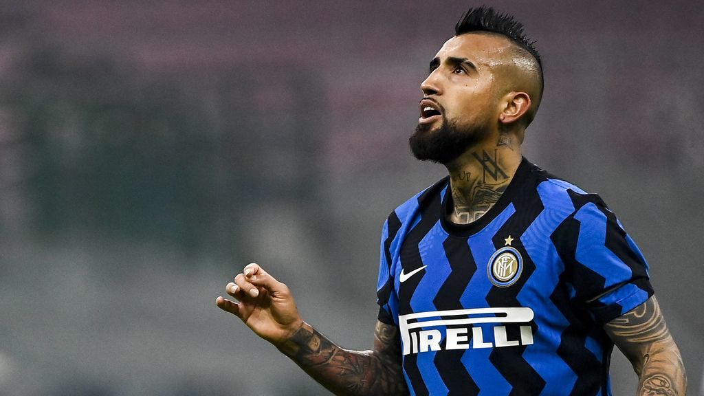 Arturo Vidal marcó el primer gol en el Inter - Juventus.