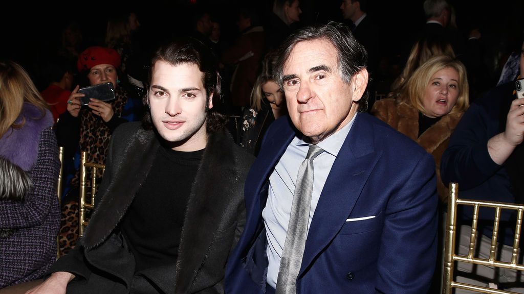 El padre, Peter Brant.