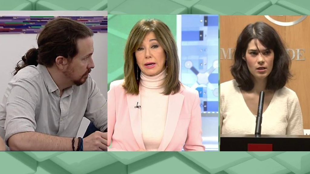 El discurso de Ana Rosa contra Iglesias e Isabel Serra