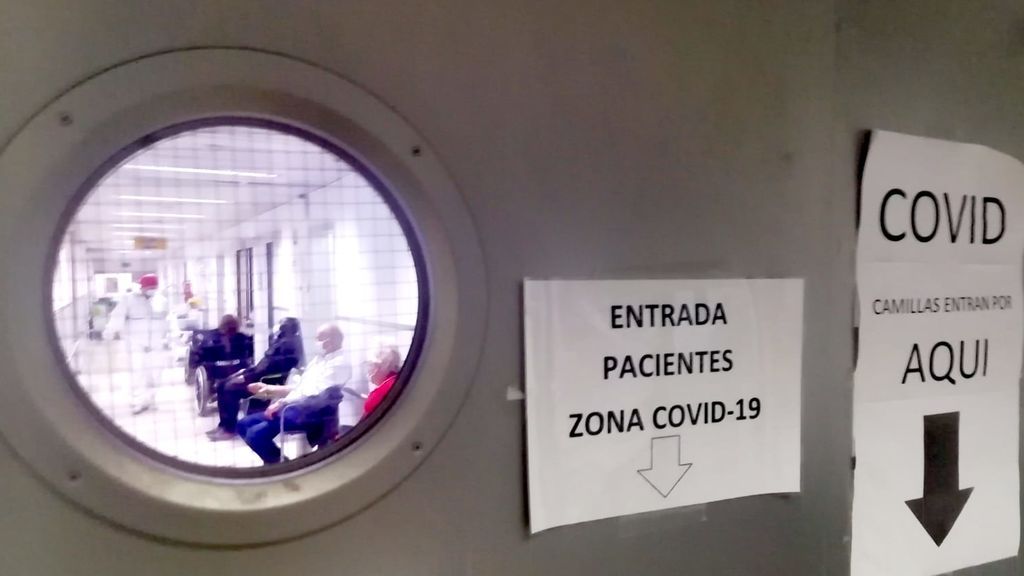 El hospital Reina Sofía de Murcia al borde del colapso El hospital Reina Sofía de Murcia al borde del colapso