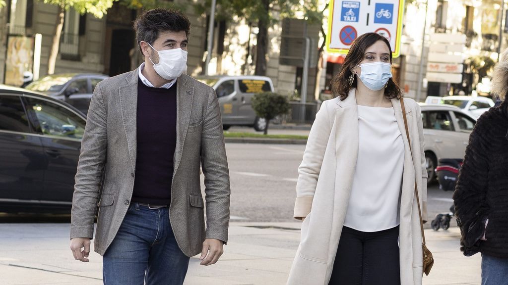 Isabel Díaz Ayuso y Jairo Alonso