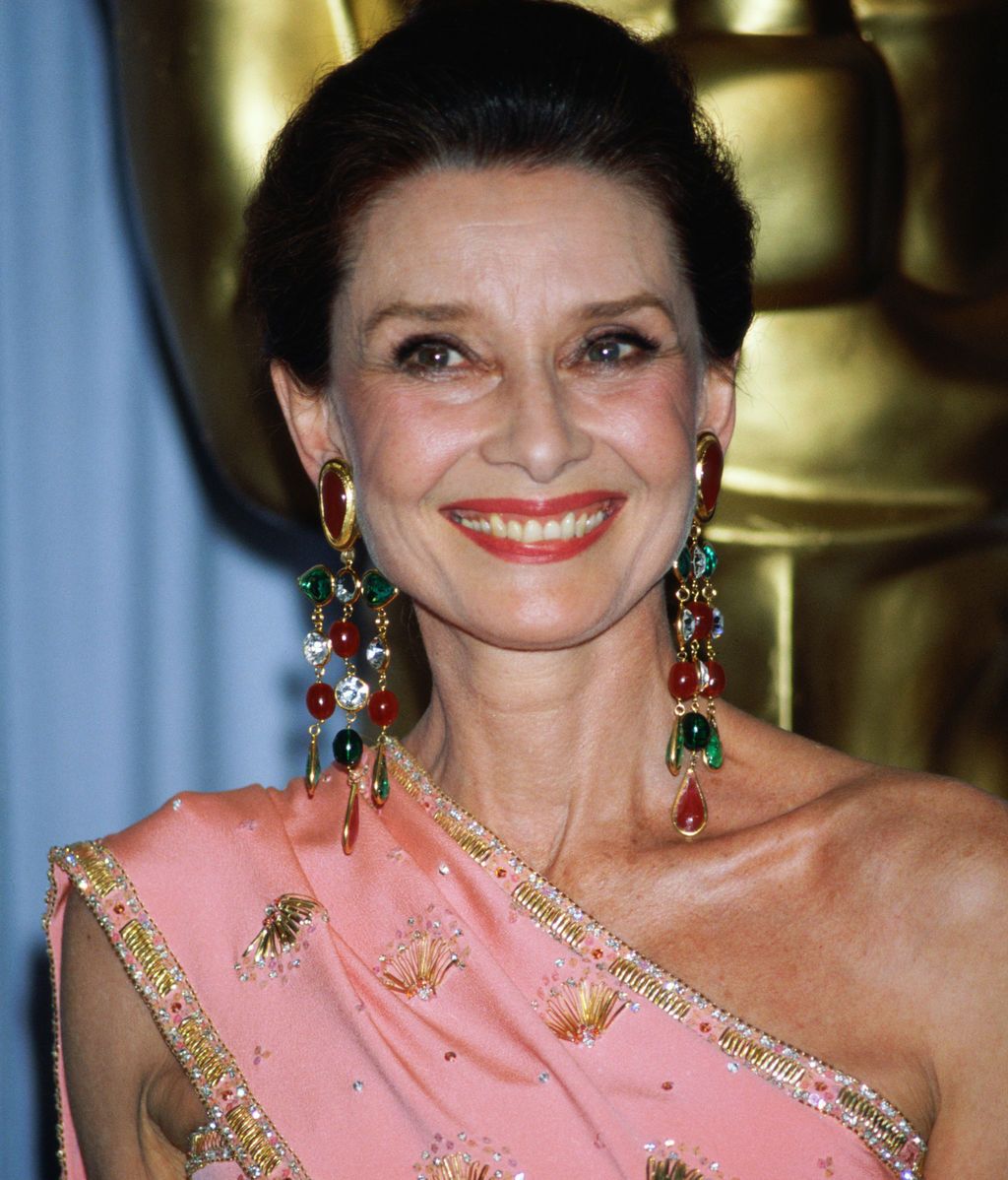 Audrey Hepburn (1986), siete años antes de fallecer