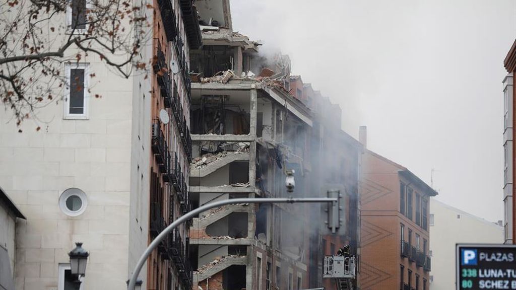 Explosión en Calle Toledo, Madrid, Informativos 2