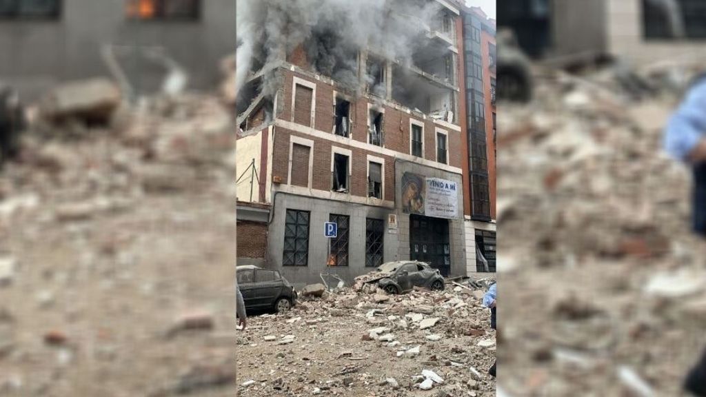 Explosión edificio de Madrid
