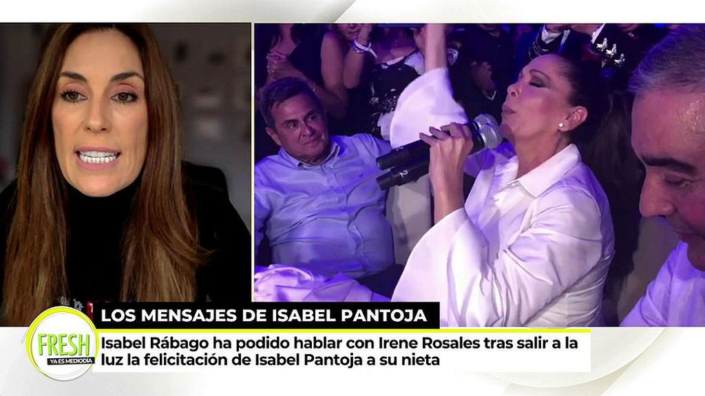 Isabel Pantoja se derrumba ante la contestación de su nieta Ana