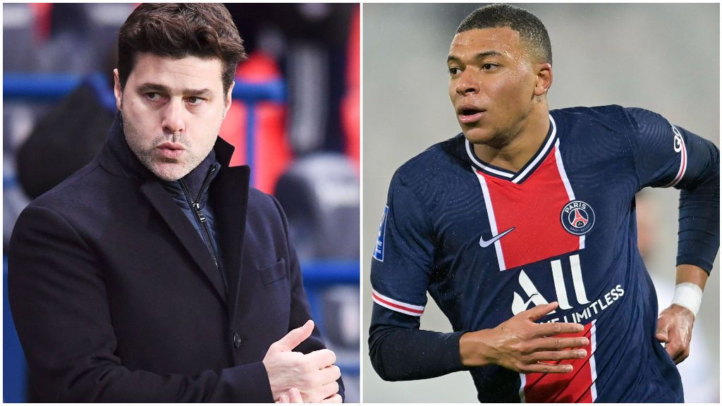 Pochettino dice que el PSG está intentando la renovación de Mbappé.