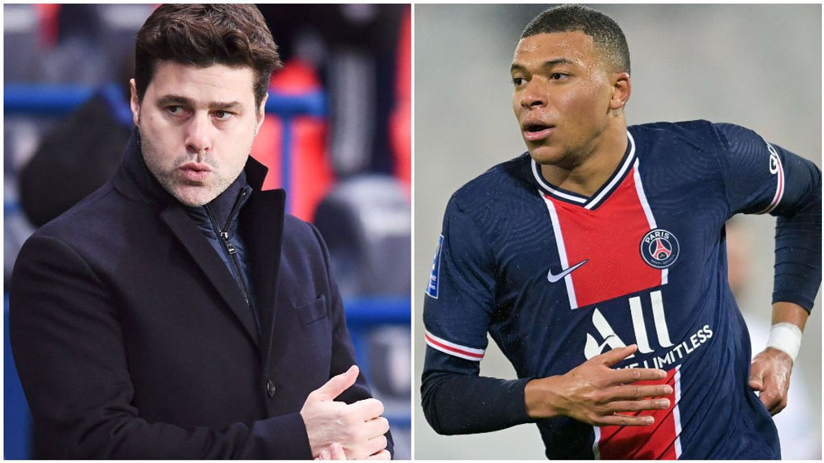 Pochettino dice que el PSG está intentando la renovación de Mbappé. Pochettino dice que el PSG está intentando la renovación de Mbappé.