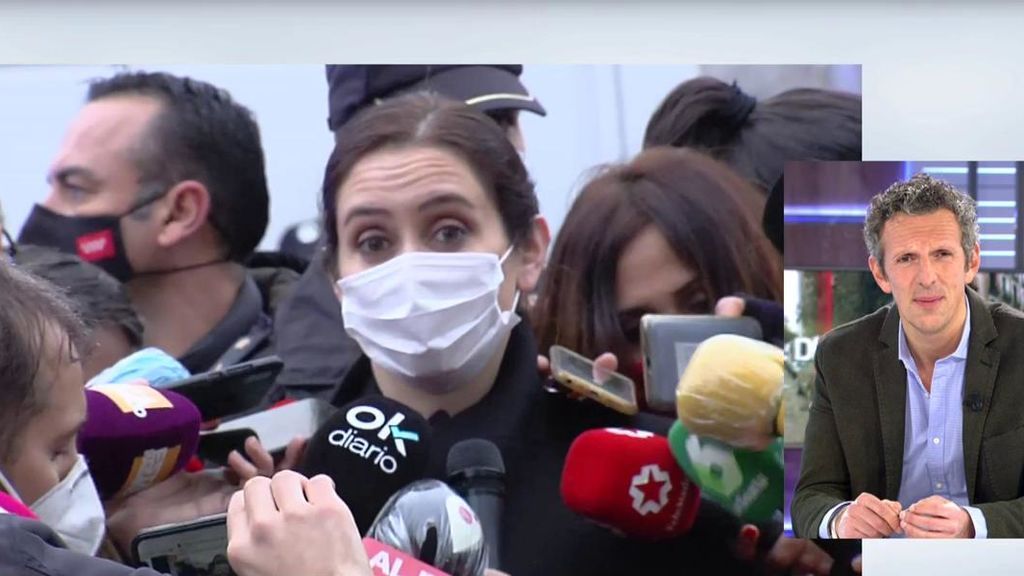 Ayuso, consternada tras la explosión del centro de Madrid: “El Ayuntamiento tiene toda la ayuda de la Comunidad”