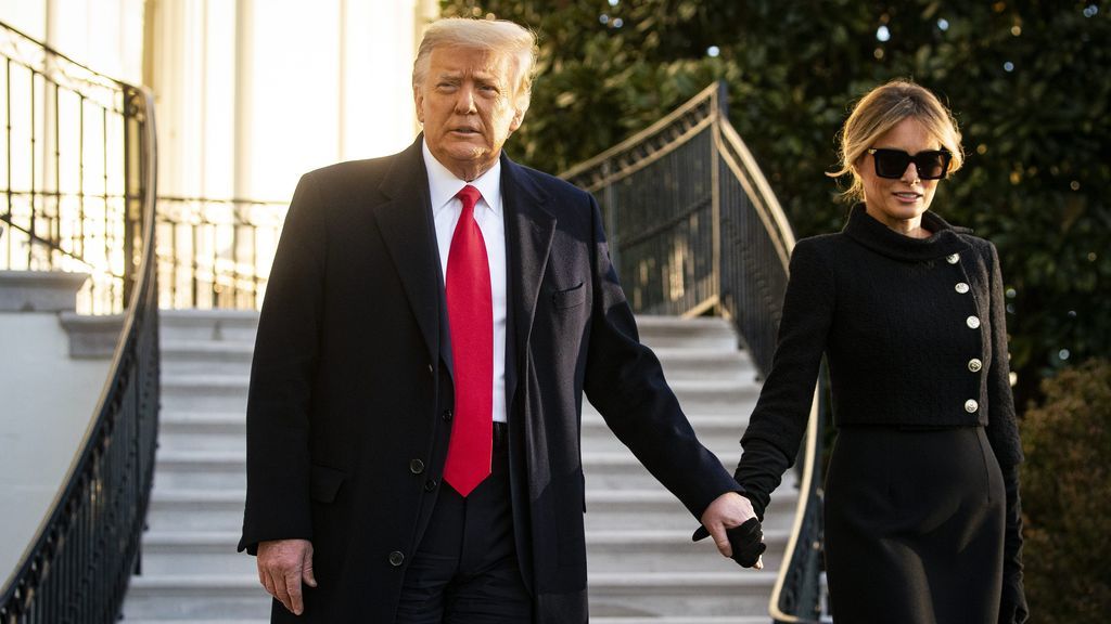 Donal Trump y Melania