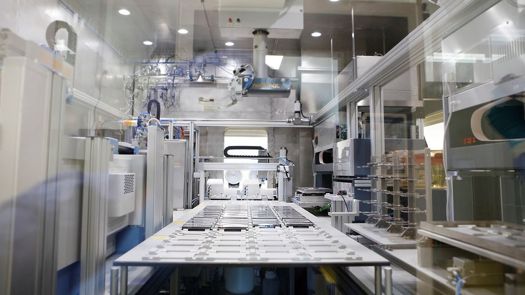 El laboratorio del instituto Rega.