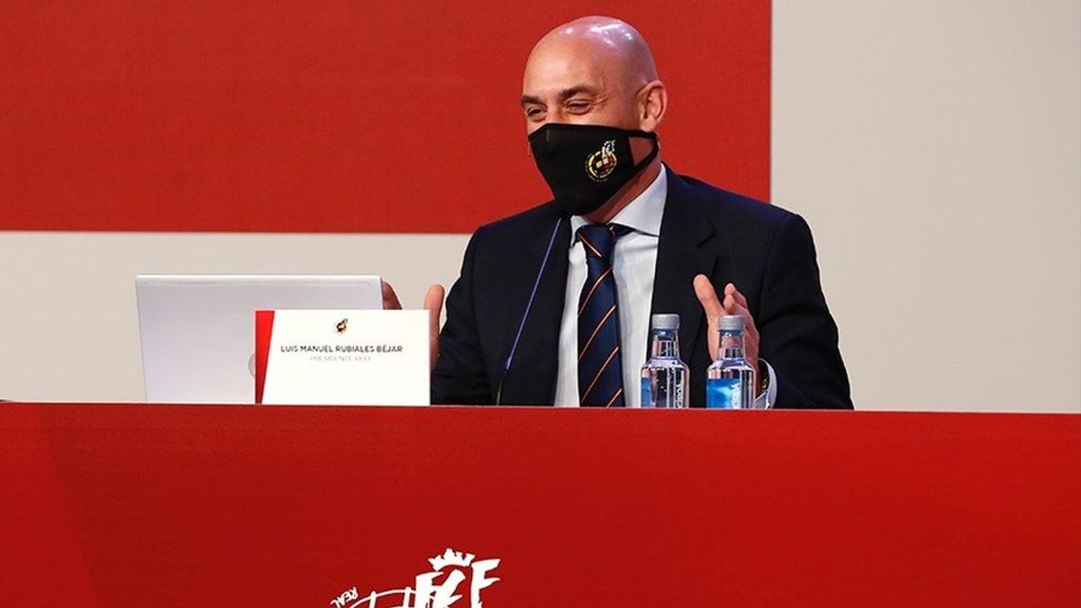 Luis Rubiales, presidente de la Federación Española de Fútbol, positivo por coronavirus Luis Rubiales, presidente de la Federación Española de Fútbol, positivo por coronavirus