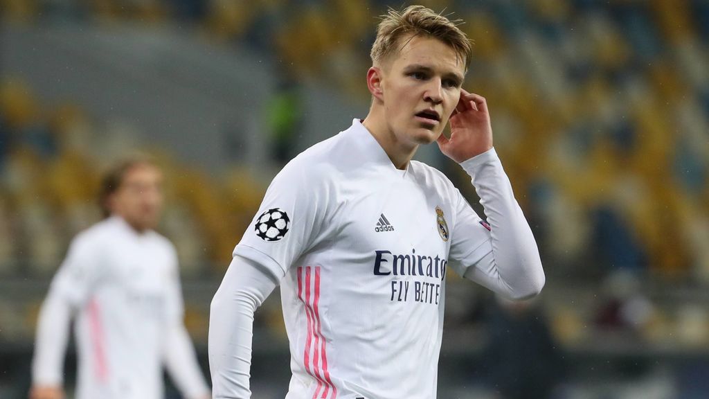 Odegaard quiere salir del Real Madrid en enero.