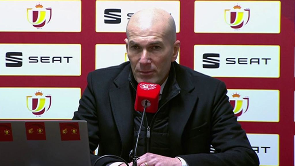 Zidane dio explicaciones del batacazo del Madrid en Copa.
