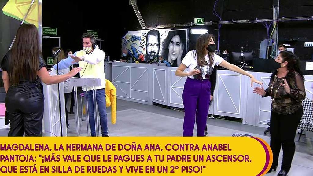 El enfrentamiento de Anabel y Magdalena