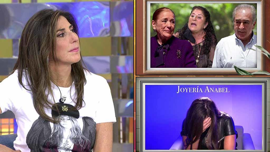 Anabel Pantoja se derrumba