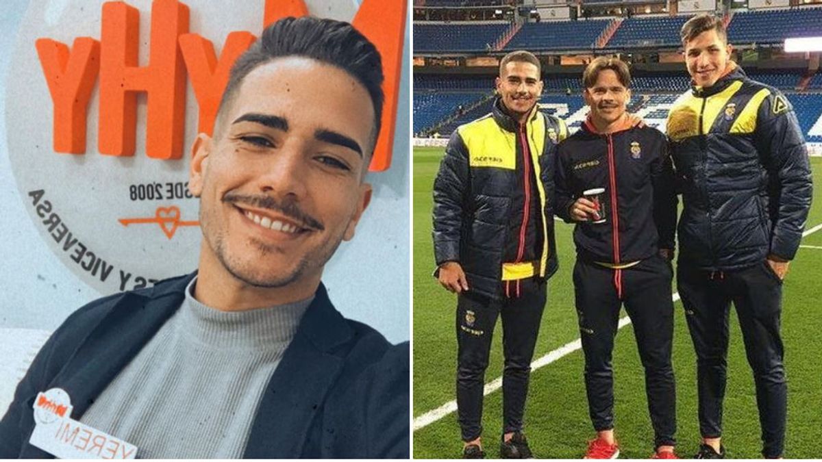De jugar con Las Palmas en el Santiago Bernabéu, a ser pretendiente en 'MyHyV': así es Yeremi Valerón De jugar con Las Palmas en el Santiago Bernabéu, a ser pretendiente en 'MyHyV': así es Yeremi Valerón