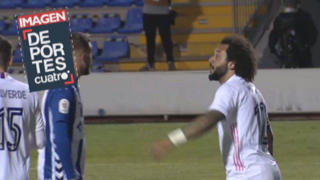 Marcelo, a Vinicius antes del empate del Alcoyano: “No la cagues”
